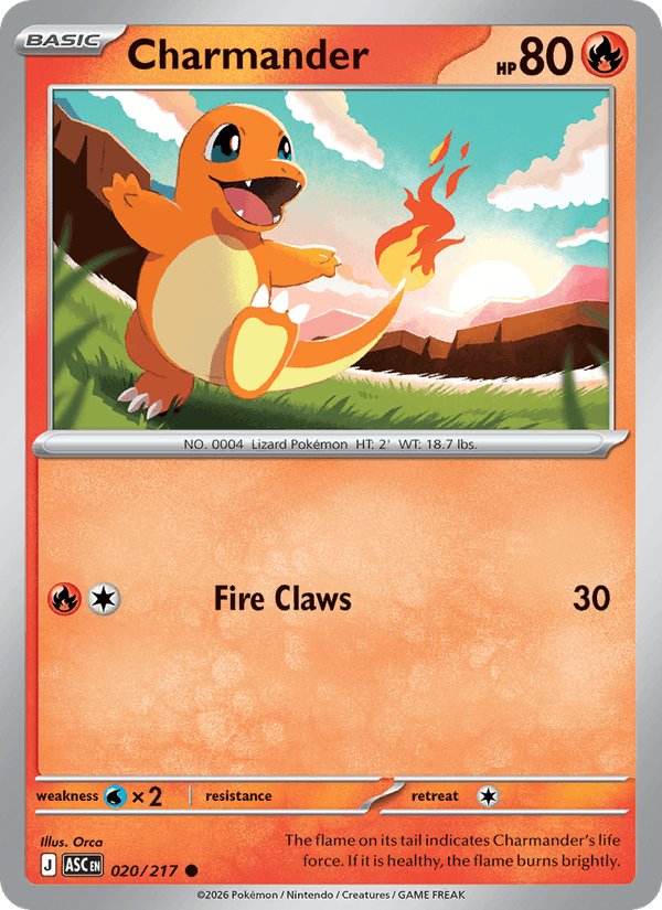 Charmander — Ascended Heroes 020/217