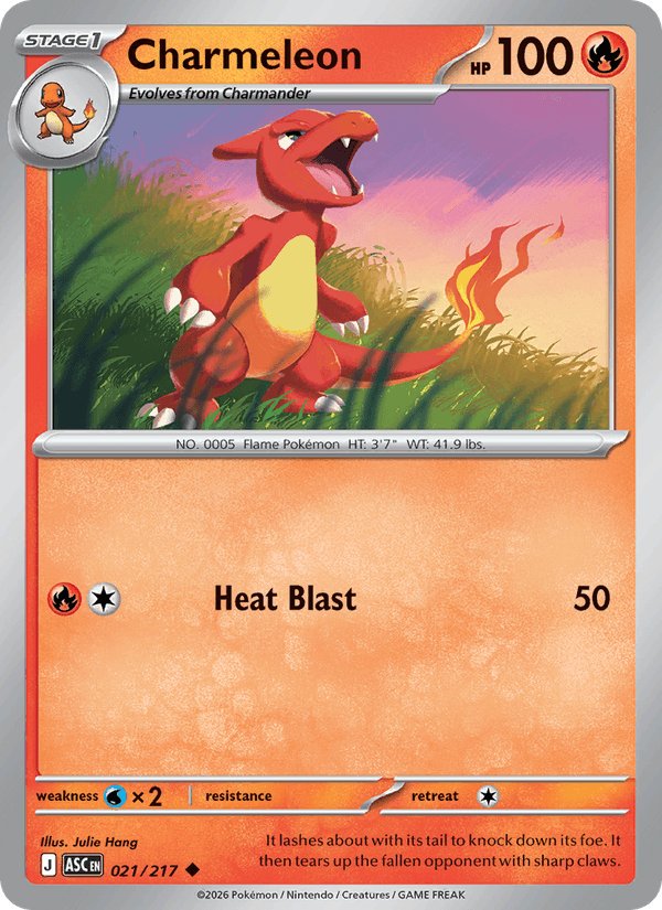 Charmeleon — Ascended Heroes 021/217