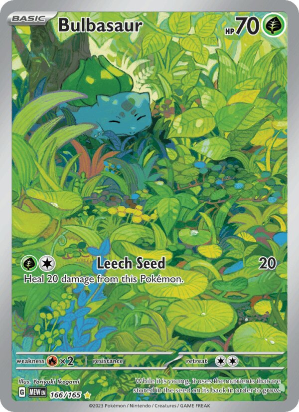Bulbasaur, 151 166/165