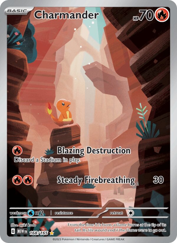 Charmander, 151 168/165