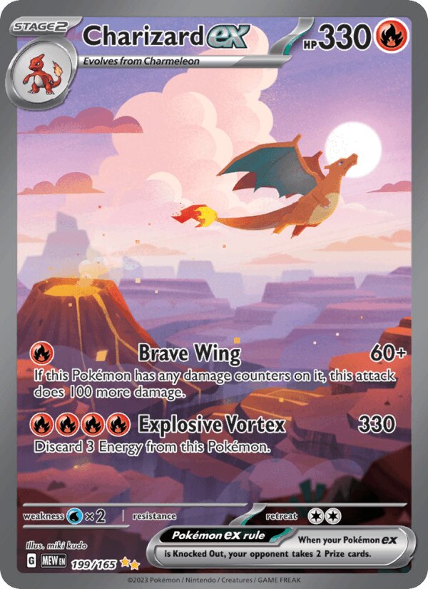 Charizard ex, 151 199/165