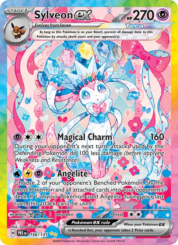 Sylveon ex, Prismatic Evolutions 156/131