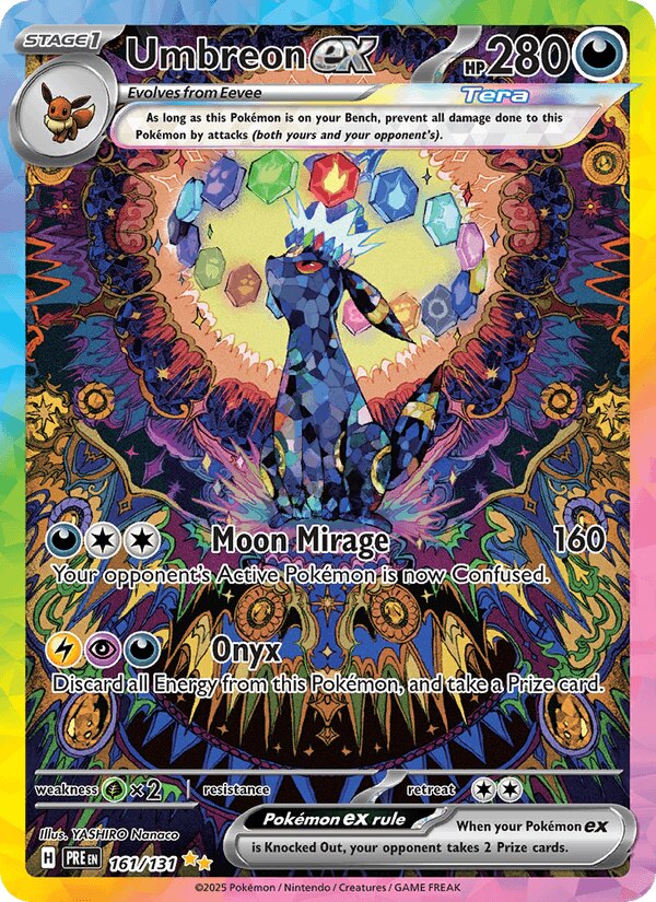 Umbreon ex, Prismatic Evolutions 161/131