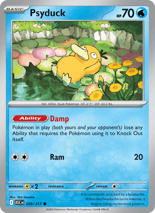 Psyduck — Ascended Heroes 039/217