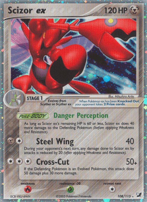 Scizor ex — 30th Celebration · Classic Collection 108/115